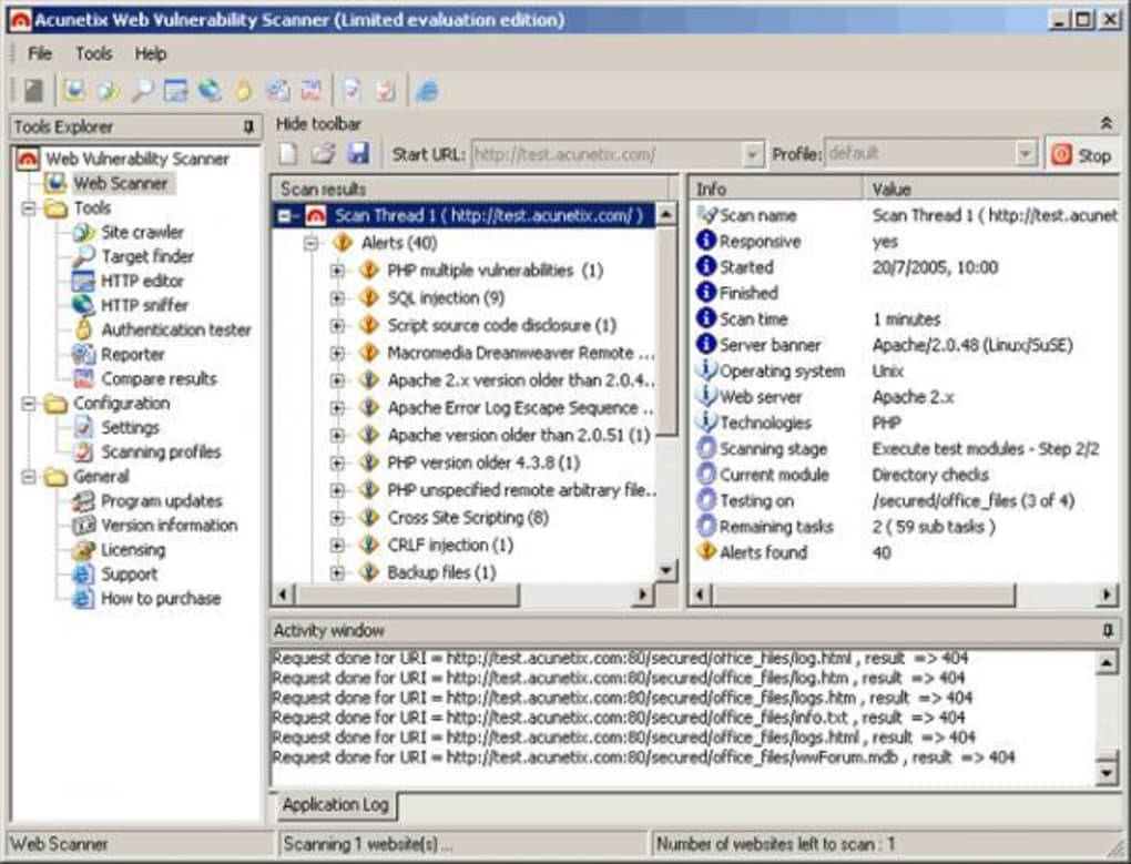 acunetix wvs free download